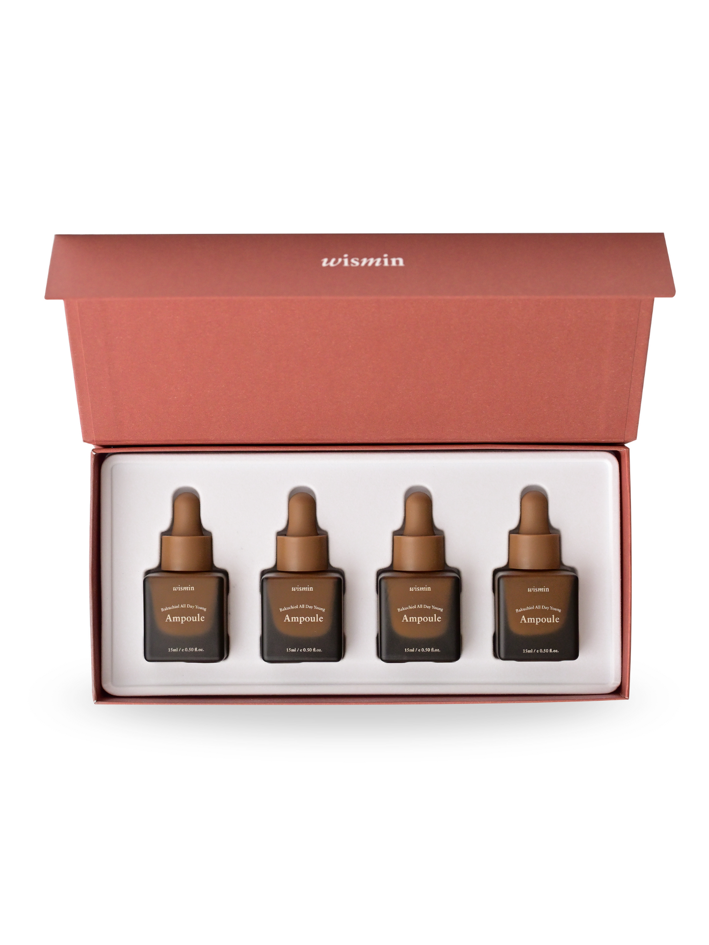 Set de 4 ampollas Bakuchiol Wismin 30ML