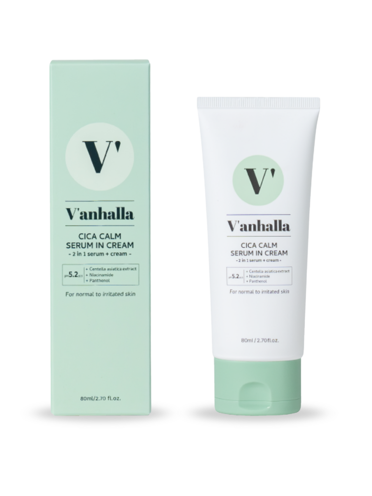 Serum Cica Calm en Crema V'anhalla 80ML