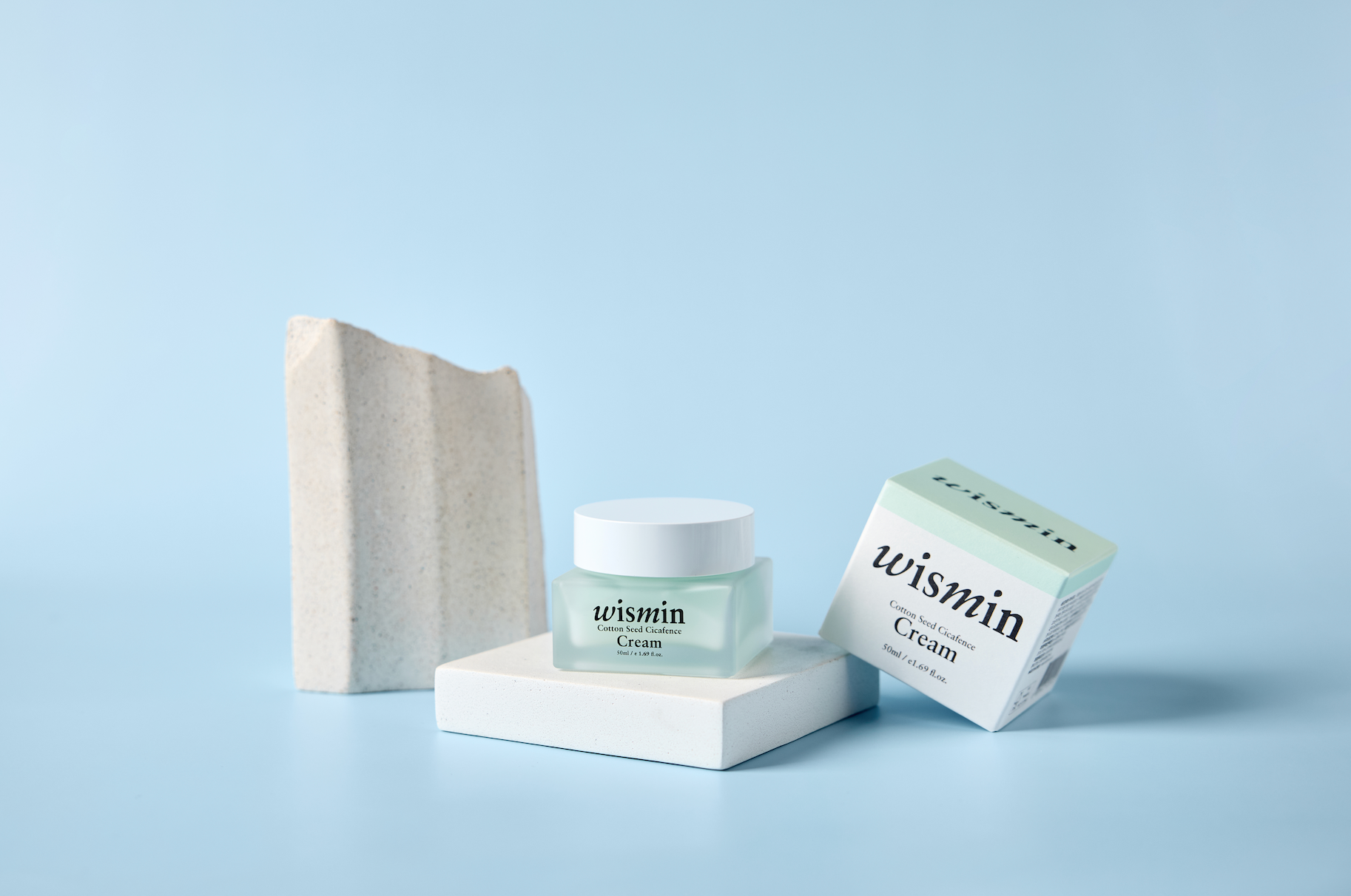Crema Hidratante Cicafence de Semillas de Algodón Wismin 50ML | Kaizen Beauty